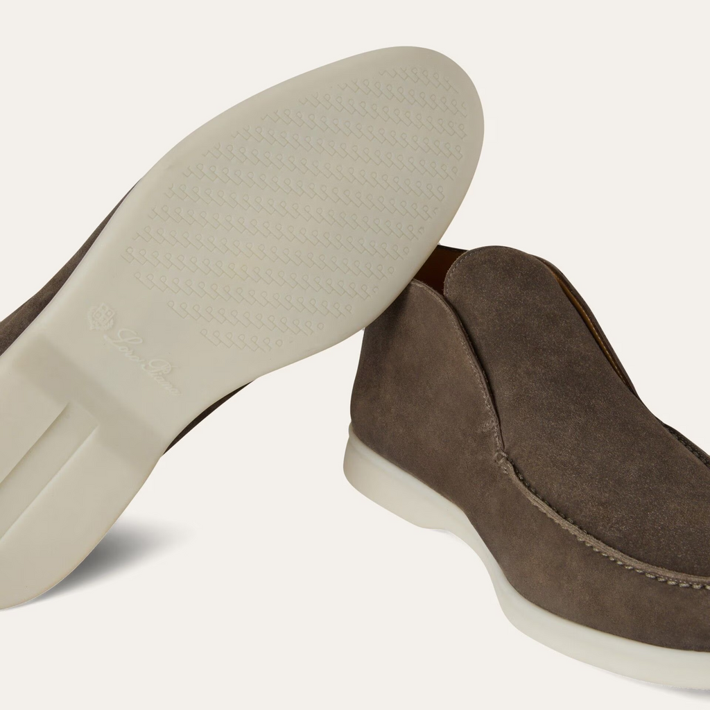 Loro Piana Open Walk Ankle Boot - Warm Gray (MD84)