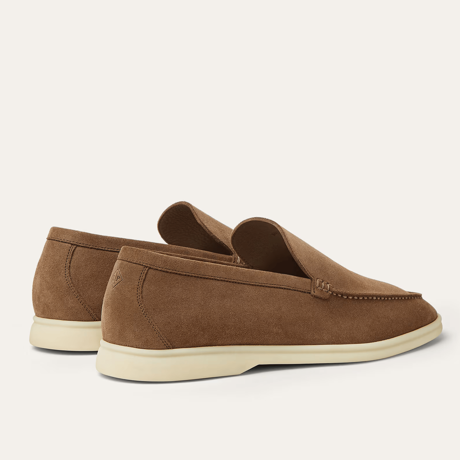 Loro Piana Summer Walk Suede Loafers - Dusk (H0X4)