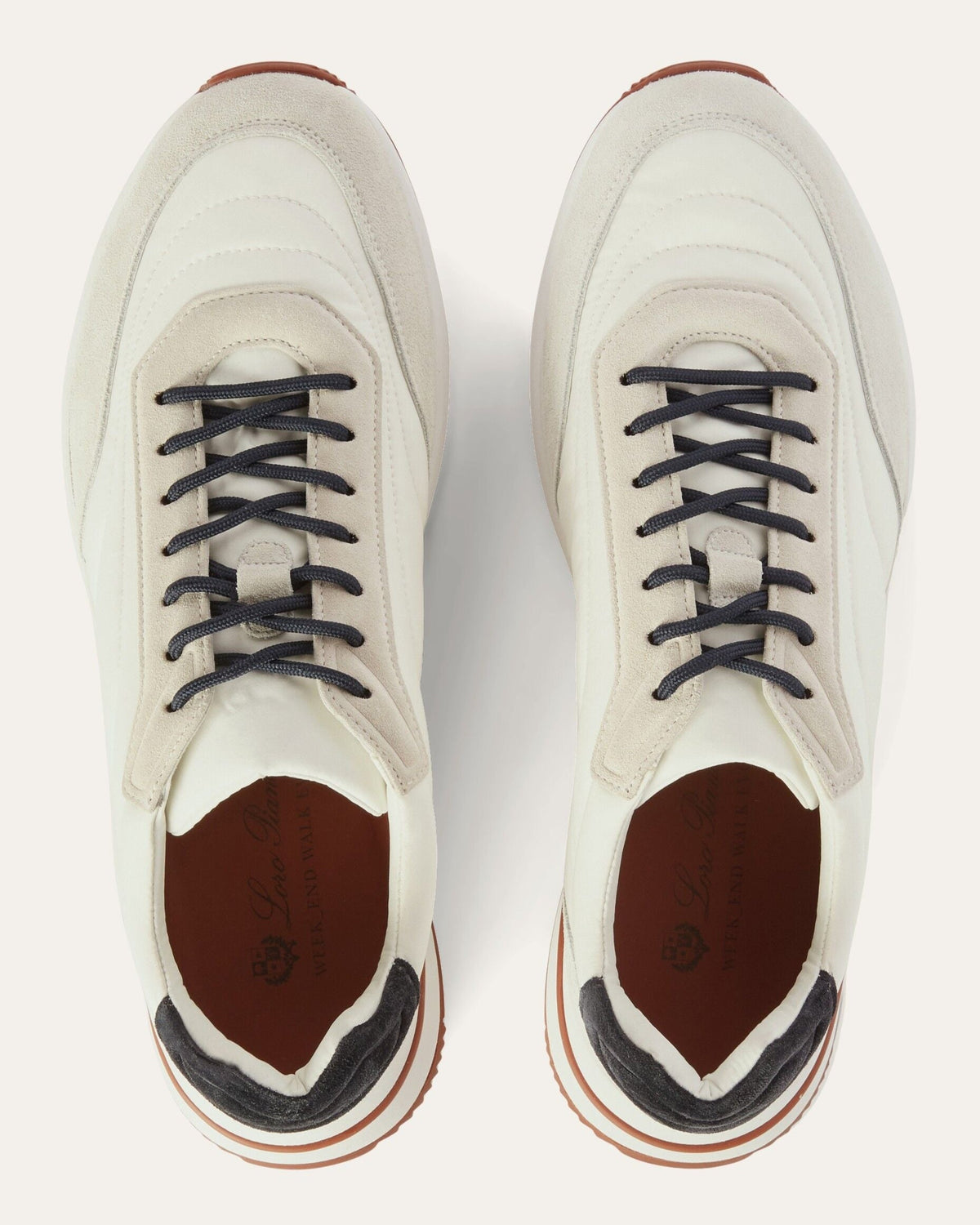 Loro Piana Week End Walk Microfibre Storm System® Sneakers - White (1000)