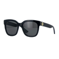 Gucci GG0034S Rectangular Frame Black Sunglasses