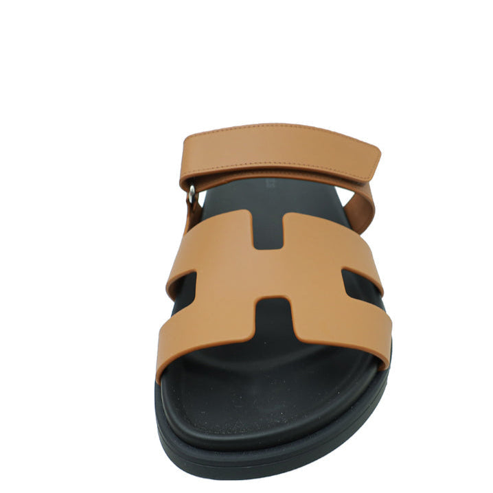 Hermes Chypre Sandals - Naturel