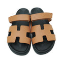 Hermes Chypre Sandals - Naturel