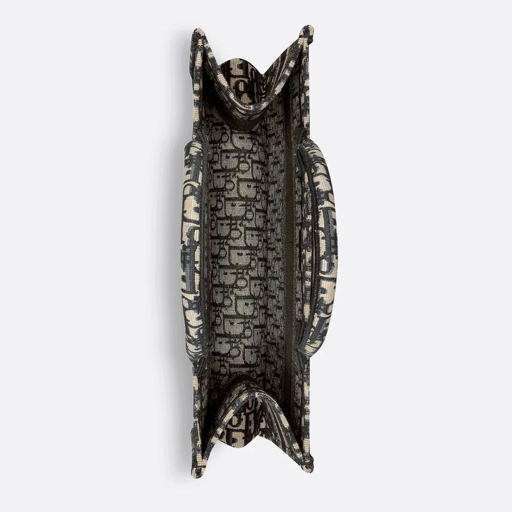 Dior Medium Dior Book Tote - Navy Blue