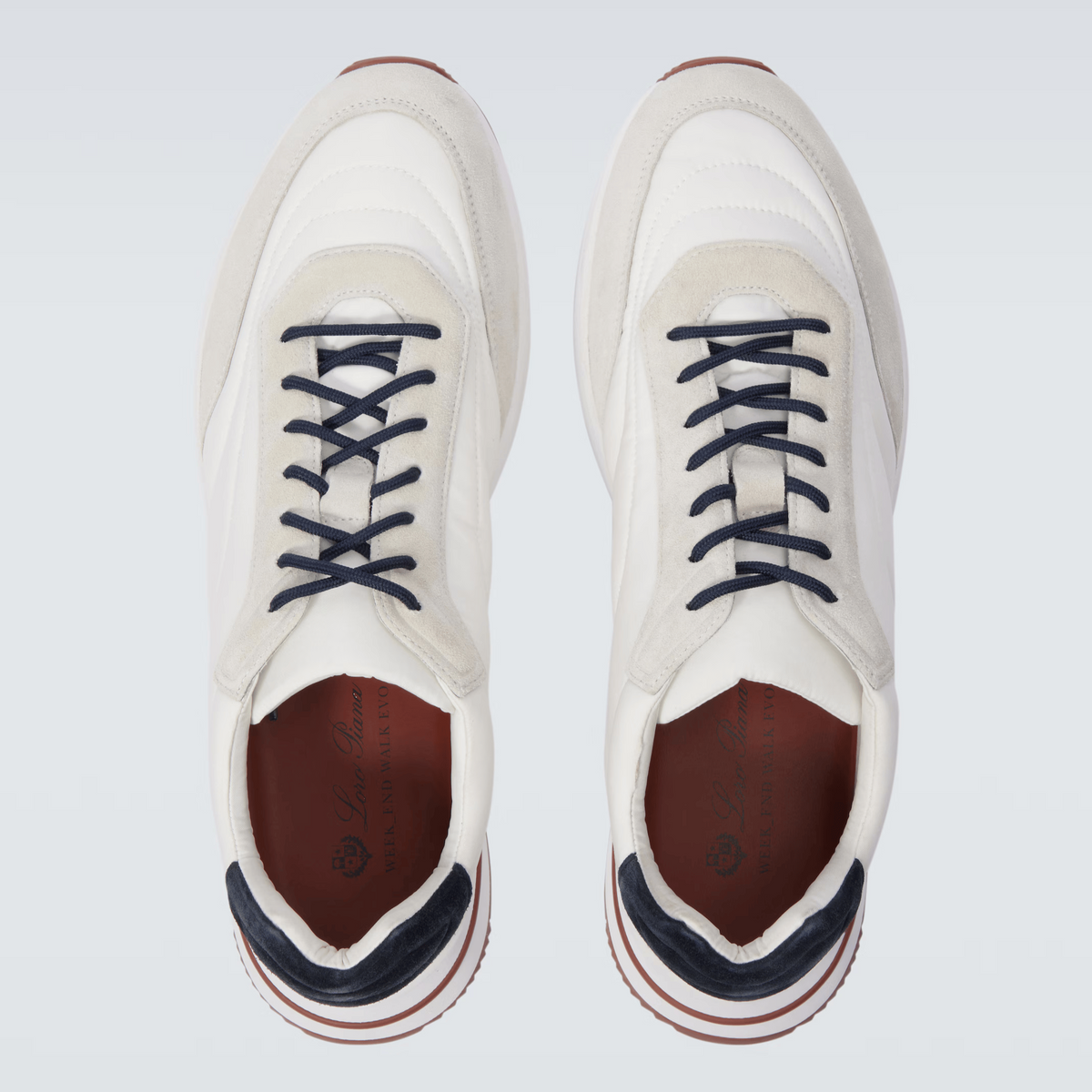 Loro Piana Week End Walk Microfibre Storm System® Sneakers - White (1000)