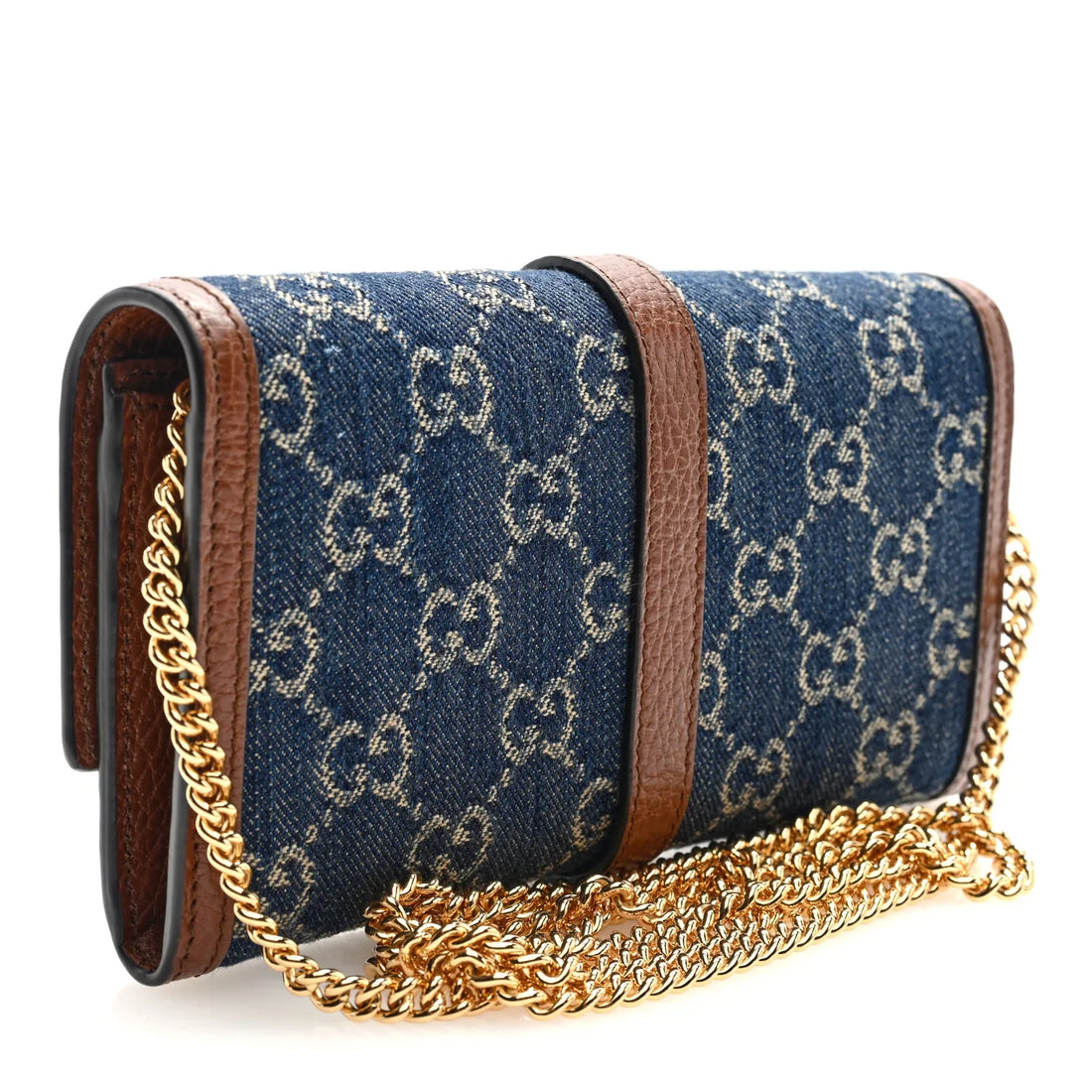 Gucci Jackie 1961 Chain Wallet – Blue