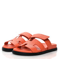 Hermes Chypre Sandal - Epsom Rose Sorbet