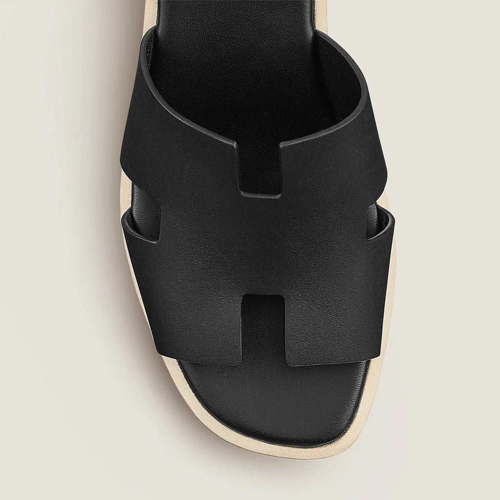 Hermes Eze 30 Sandals - Black