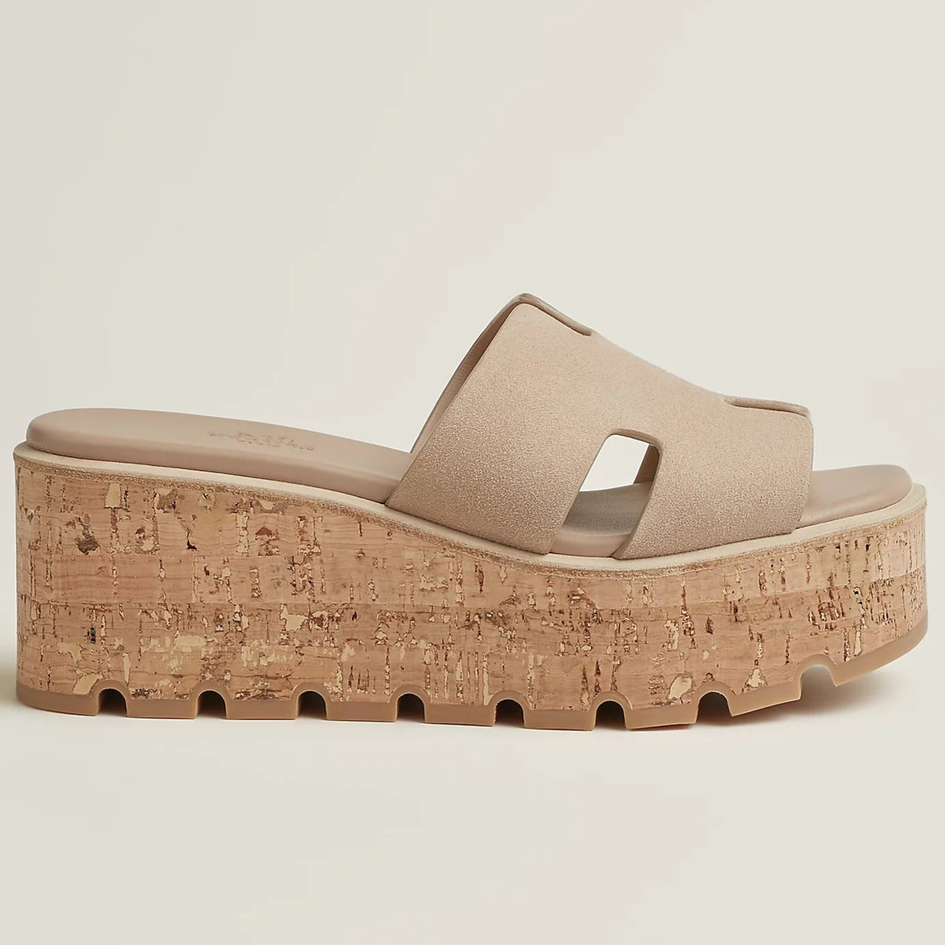 Hermes Eze 30 Sandals - Beige Camel