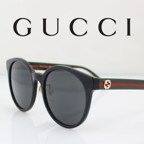 Gucci GG0416SK Round Black Sunglasses