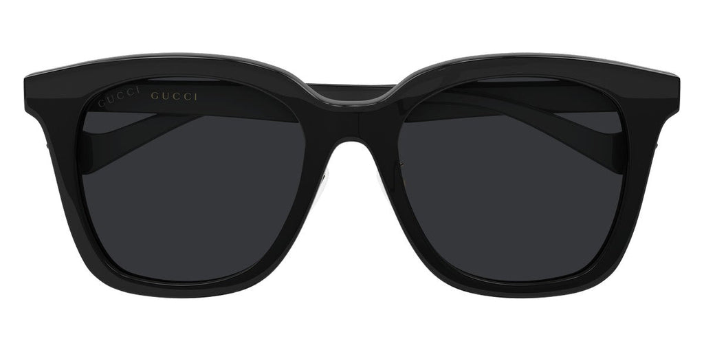 Gucci GG0034S Rectangular Frame Black Sunglasses
