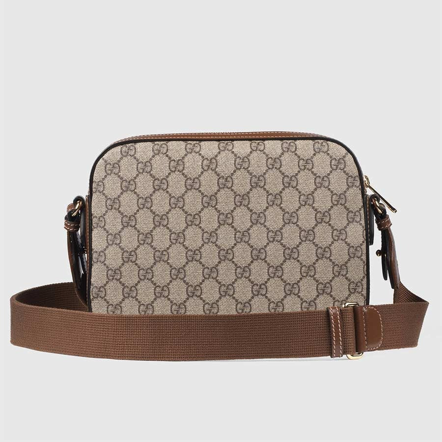 Gucci GG Supreme Crossbody Shoulder Bag – Beige