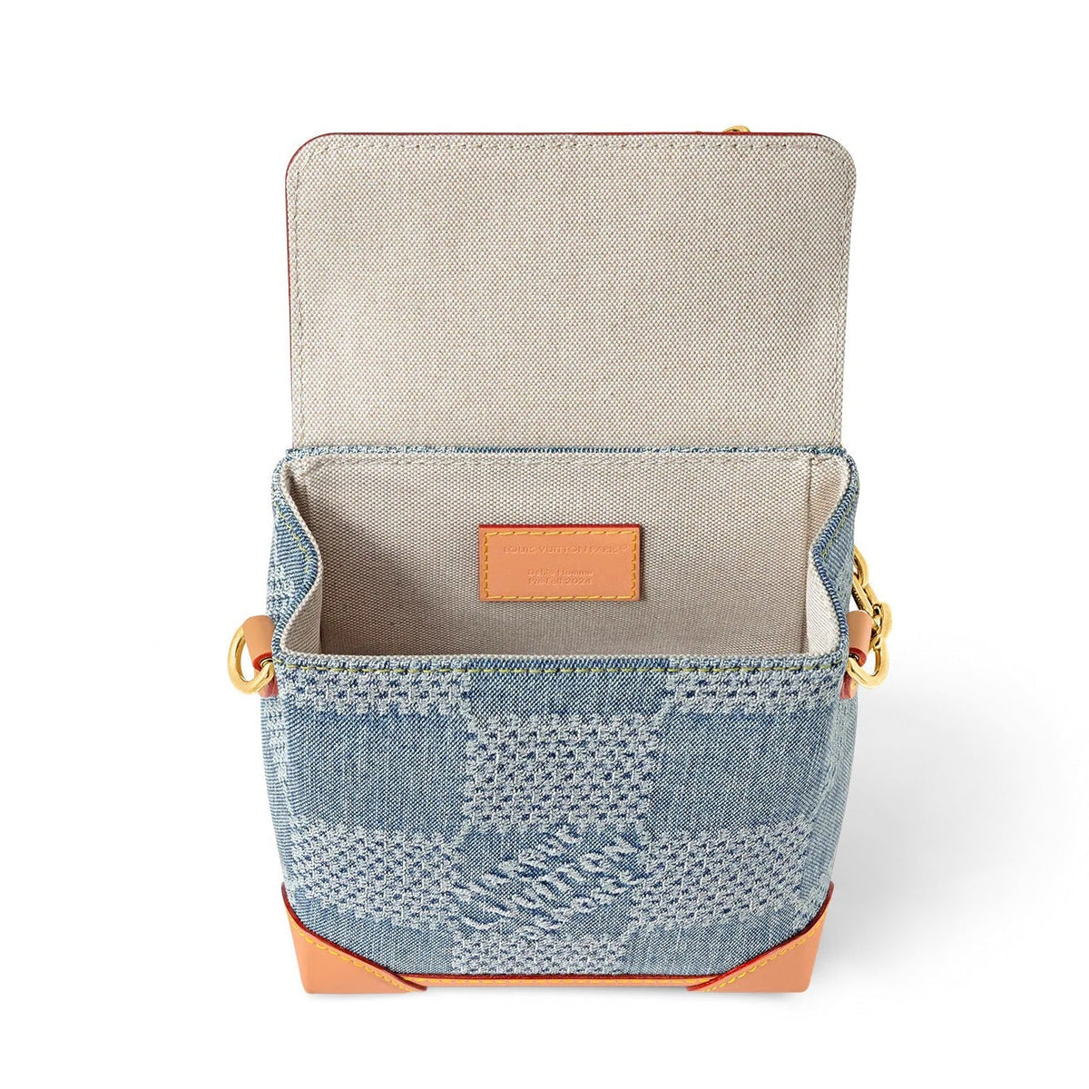 Louis Vuitton Denim Nano Steamer – Blue