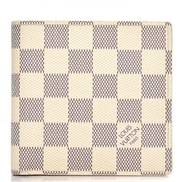 🎁 Louis Vuitton Marco Canvas Bifold Wallet - Damier Azur White (100% off)
