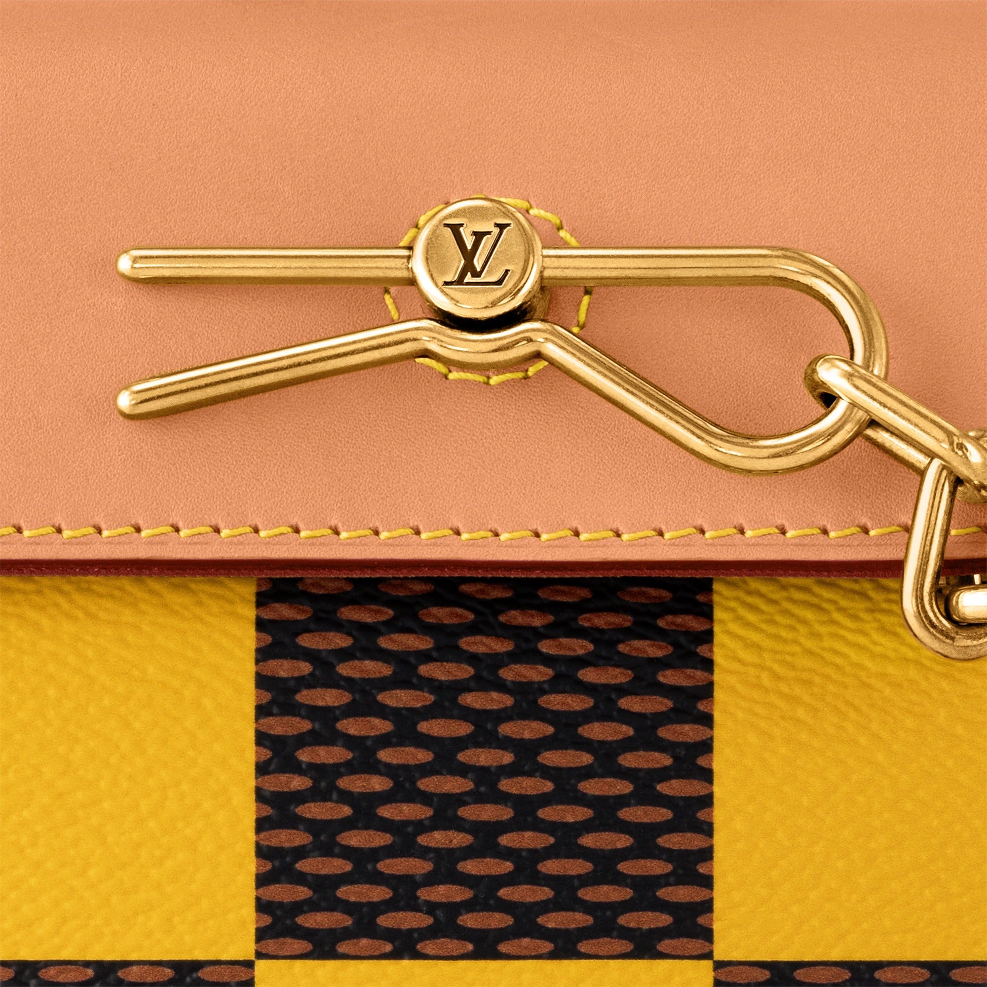 Louis Vuitton Damier Pop Nano Steamer – Yellow