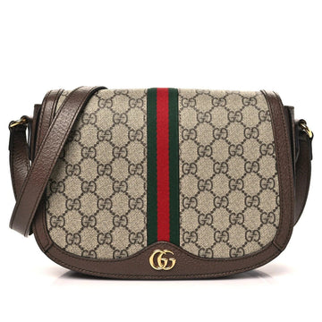 Gucci Ophidia Small Flap Messenger Bag – Brown