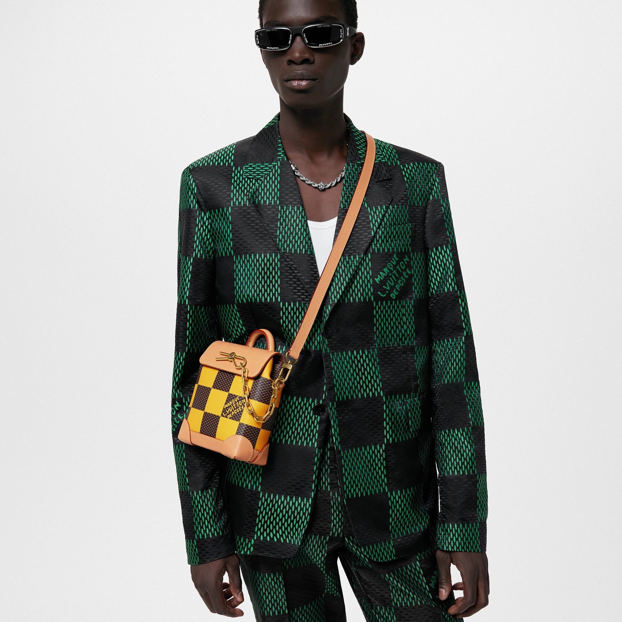 Louis Vuitton Damier Pop Nano Steamer – Yellow