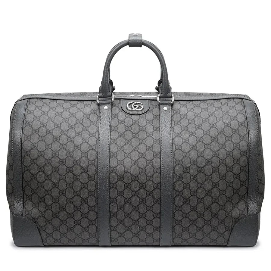 Gucci GG Supreme Canvas Ophidia Duffle Bag – Grey
