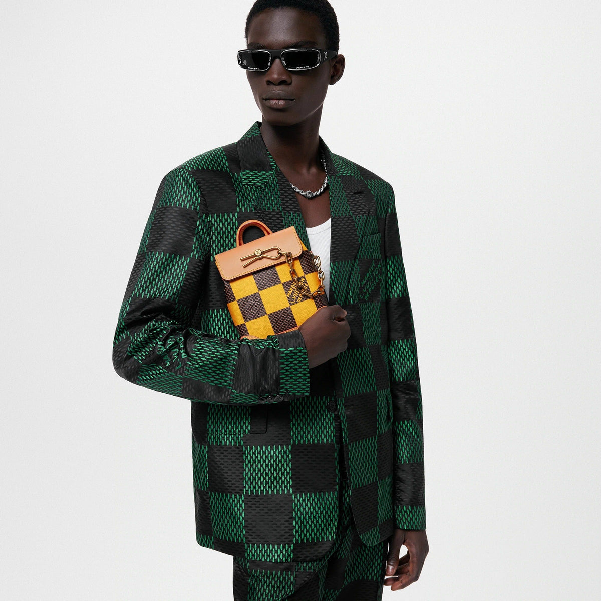 Louis Vuitton Damier Pop Nano Steamer – Yellow