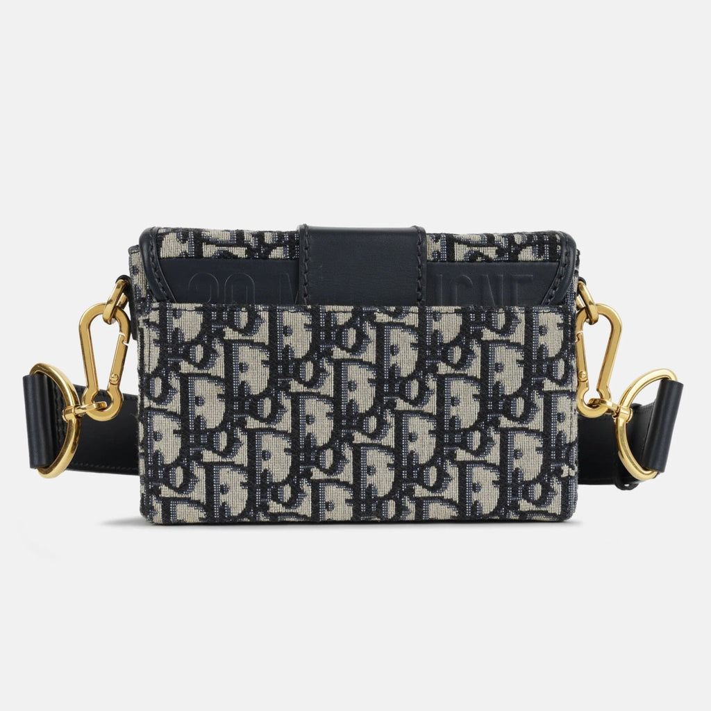 Dior 30 Montaigne Jacquard Bag - Blue Dior Oblique