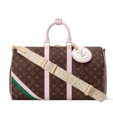Louis Vuitton Monogram Canvas Keepall Bandoulière 45 Duffle Bag – Brown