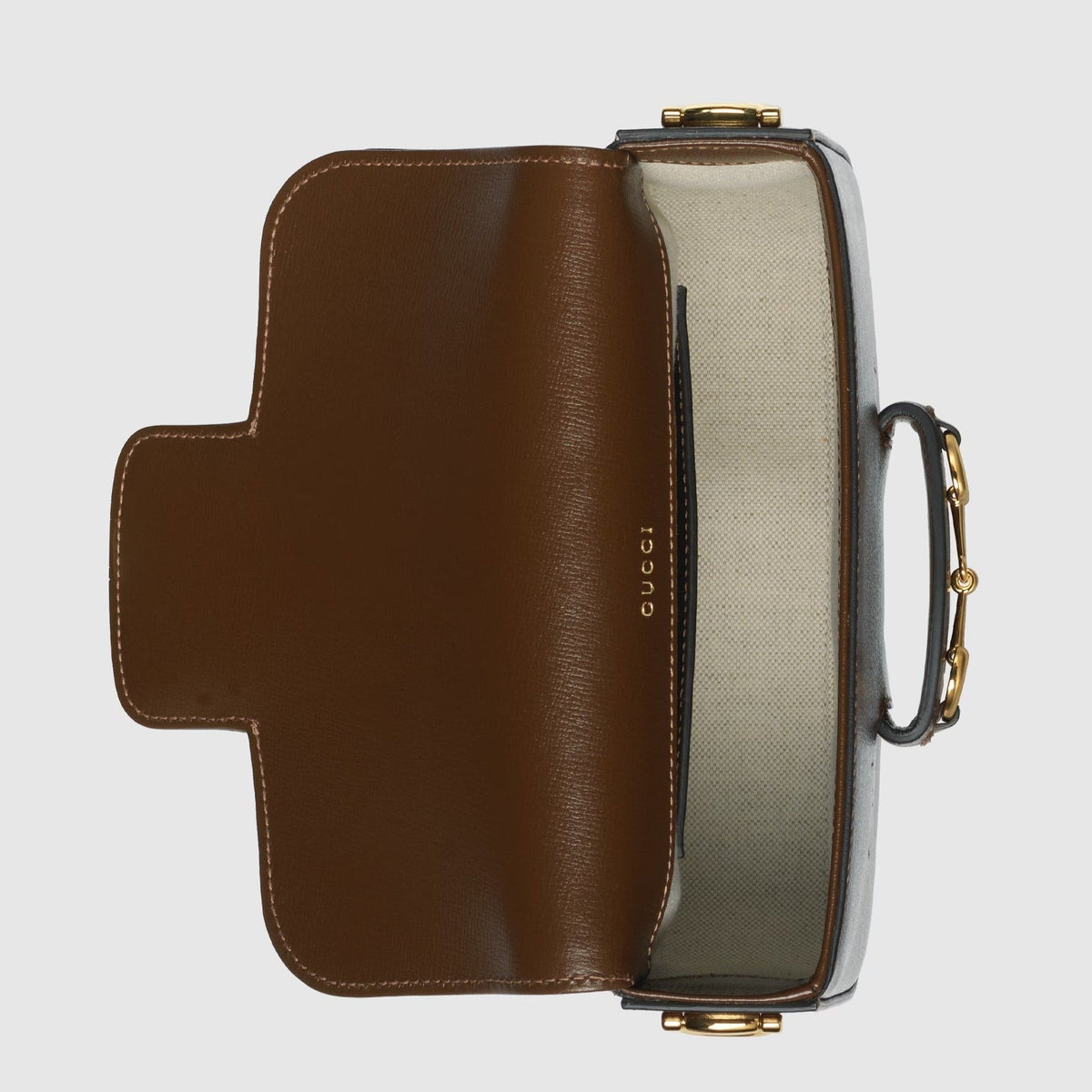 Gucci Horsebit 1955 Small Leather Shoulder Bag – Brown