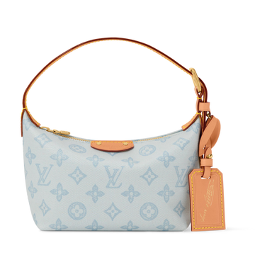 Louis Vuitton Monogram Canvas Pochette Hills Shoulder Bag – Blue