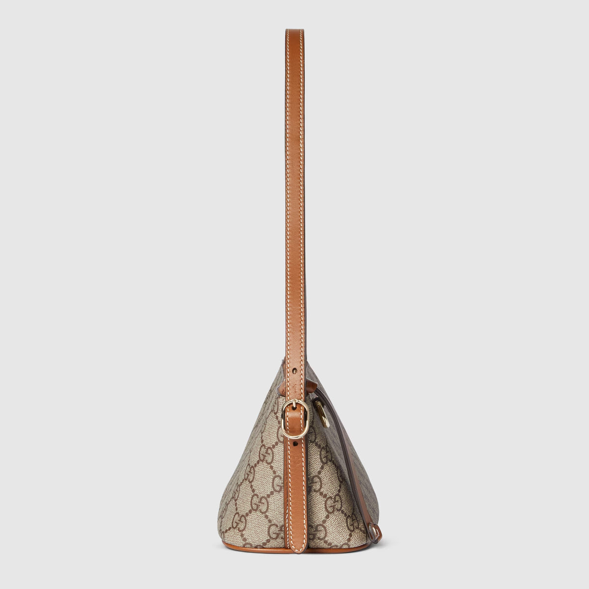 Gucci GG Emblem Small Shoulder Bag – Beige