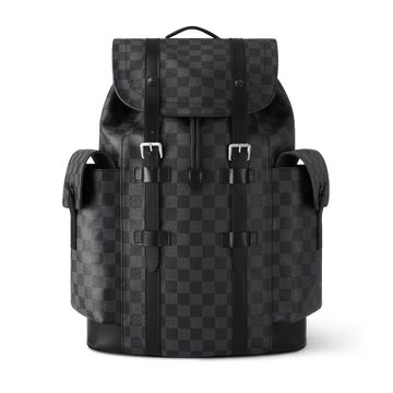 Louis Vuitton Damier Graphite Canvas Christopher MM Backpack – Black