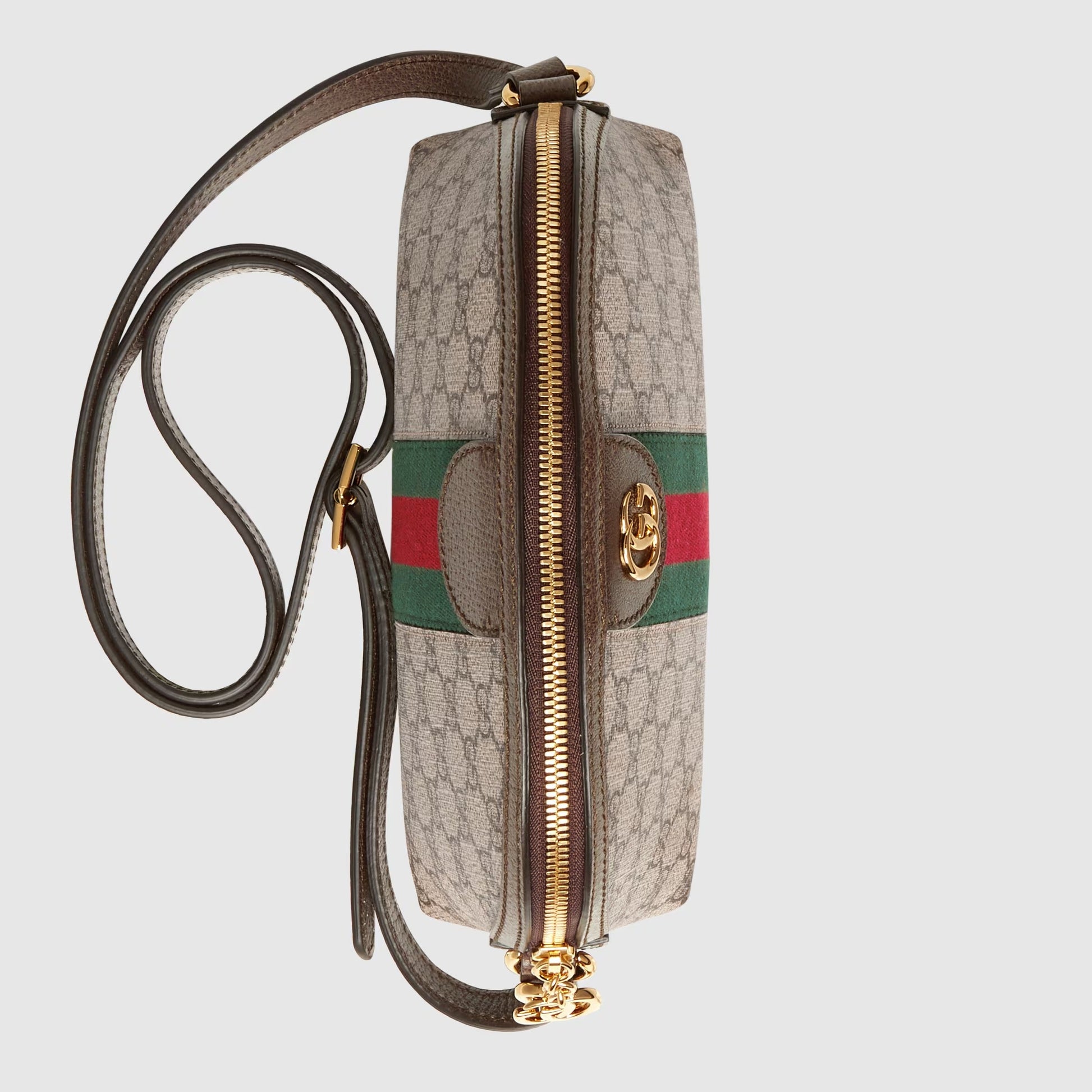 Gucci Ophidia Small Shoulder Bag – Brown