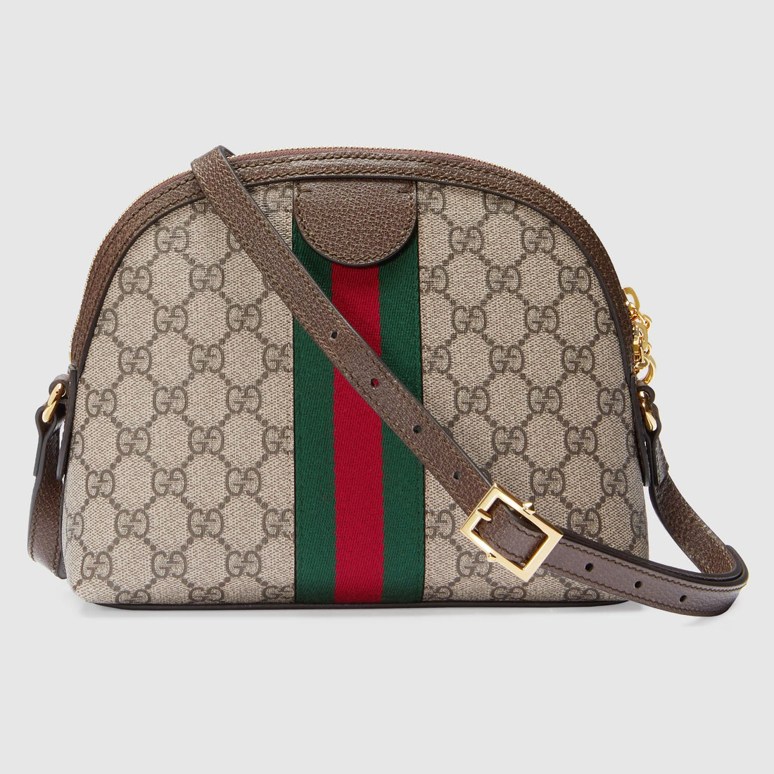 Gucci Ophidia Small Shoulder Bag – Brown
