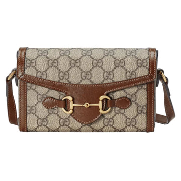 Gucci Horsebit 1955 Shoulder Bag – Brown