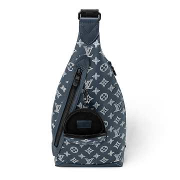 Louis Vuitton Monogram Shadow Duo Slingbag – Ink Blue