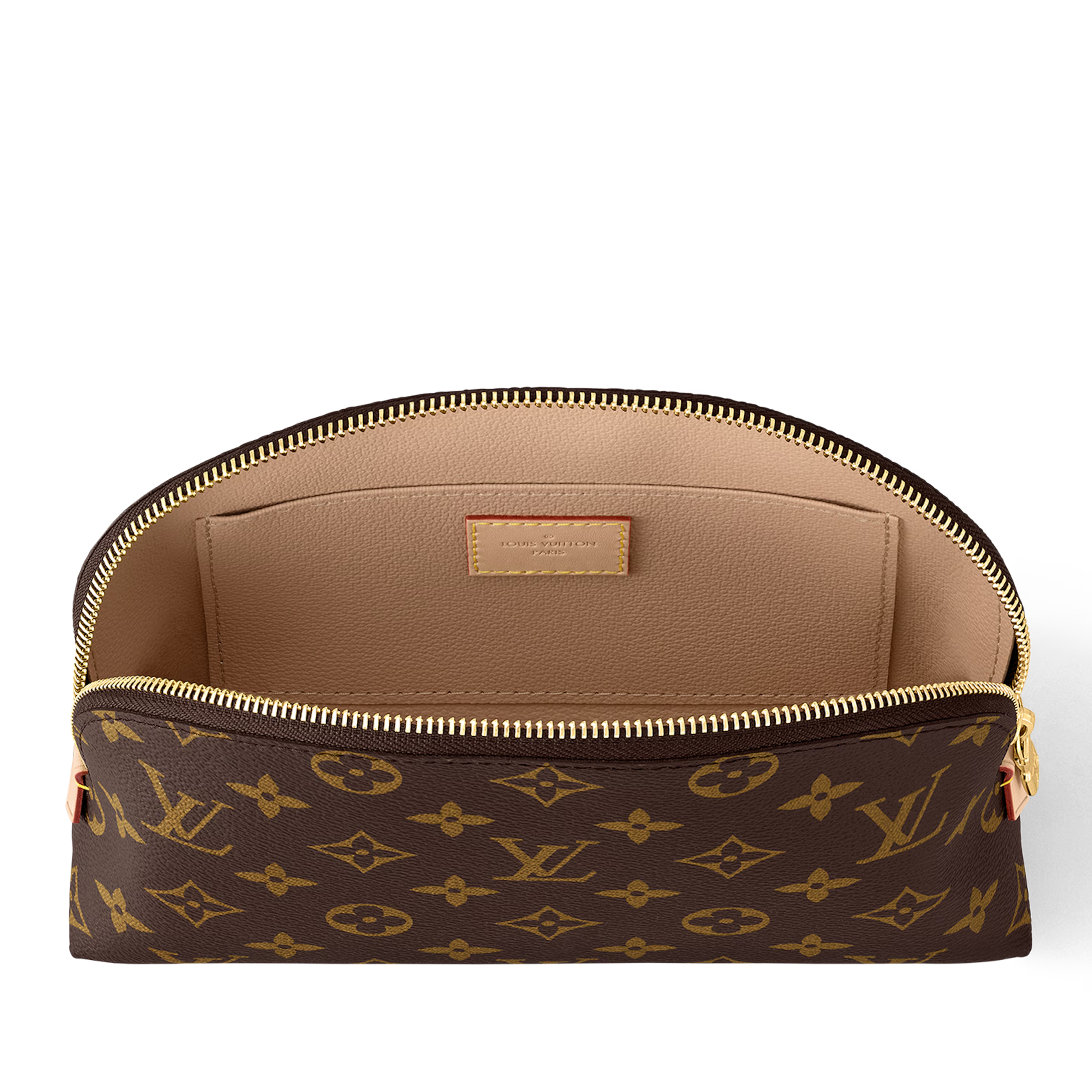Louis Vuitton Monogram Canvas Cosmetic Pouch MM – Brown
