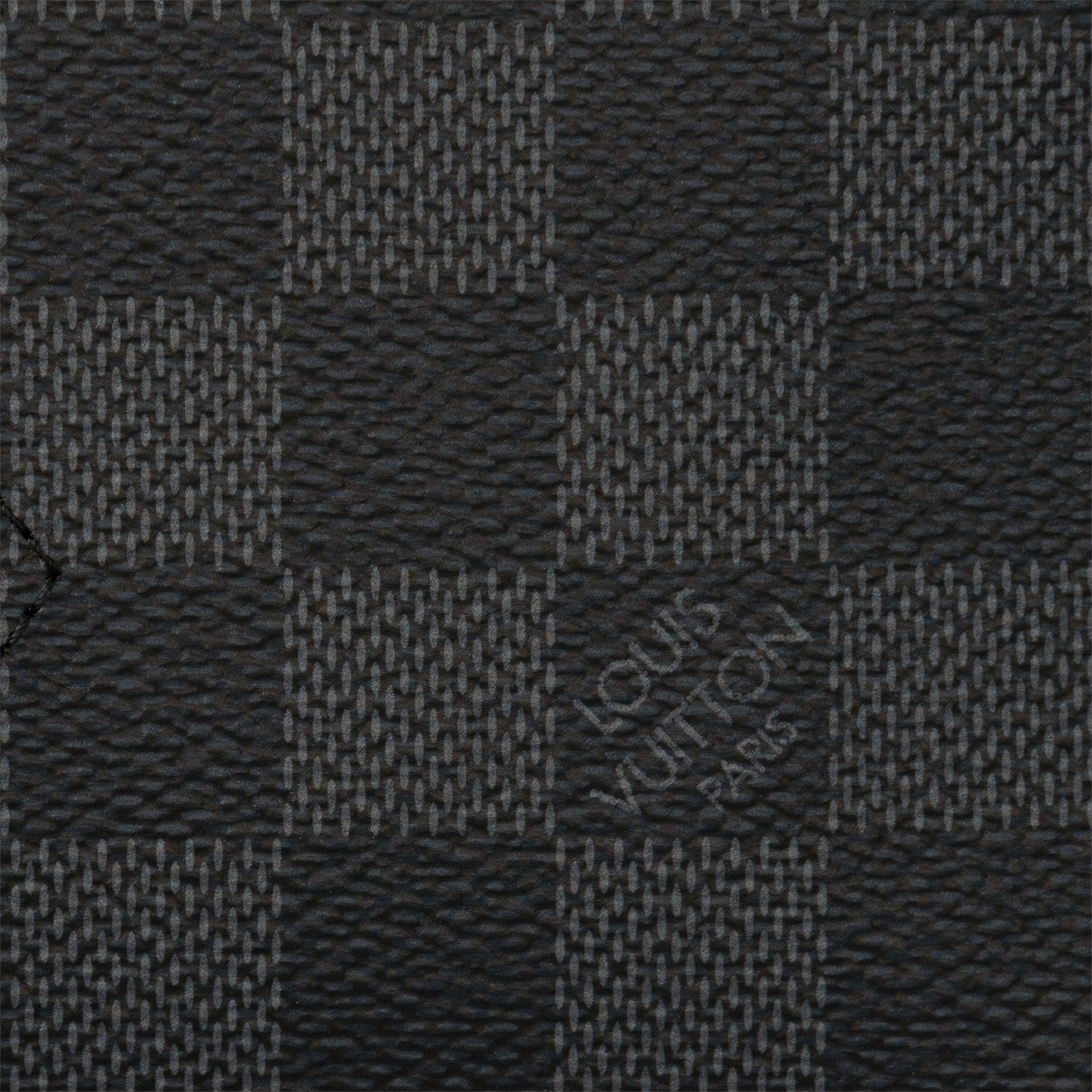 Louis Vuitton Damier Graphite Canvas Coin Card Holder - Black