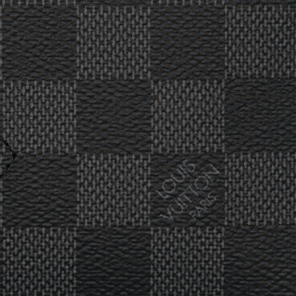 Louis Vuitton Damier Graphite Canvas Coin Card Holder - Black