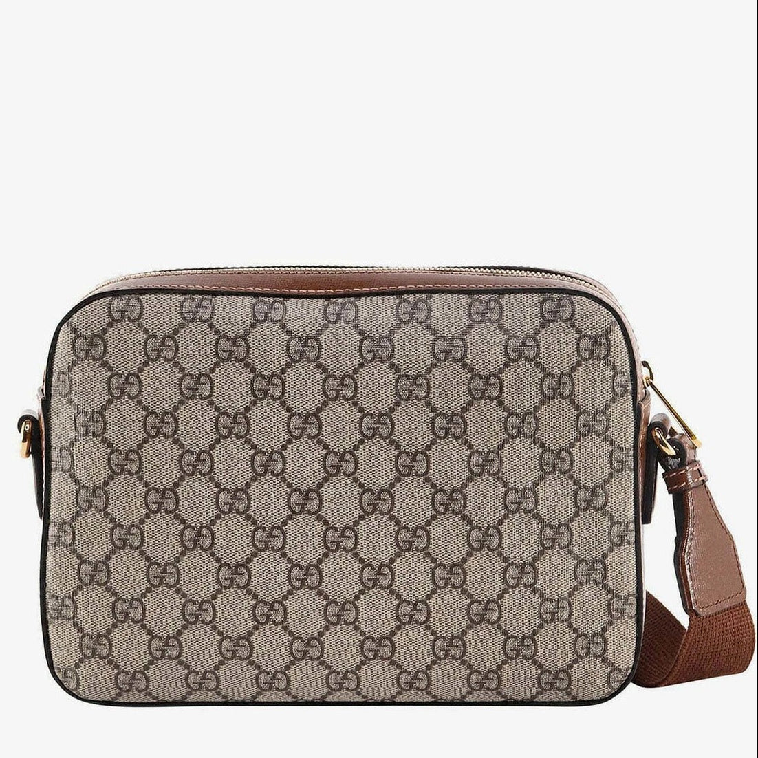 Gucci GG Supreme Crossbody Shoulder Bag – Beige