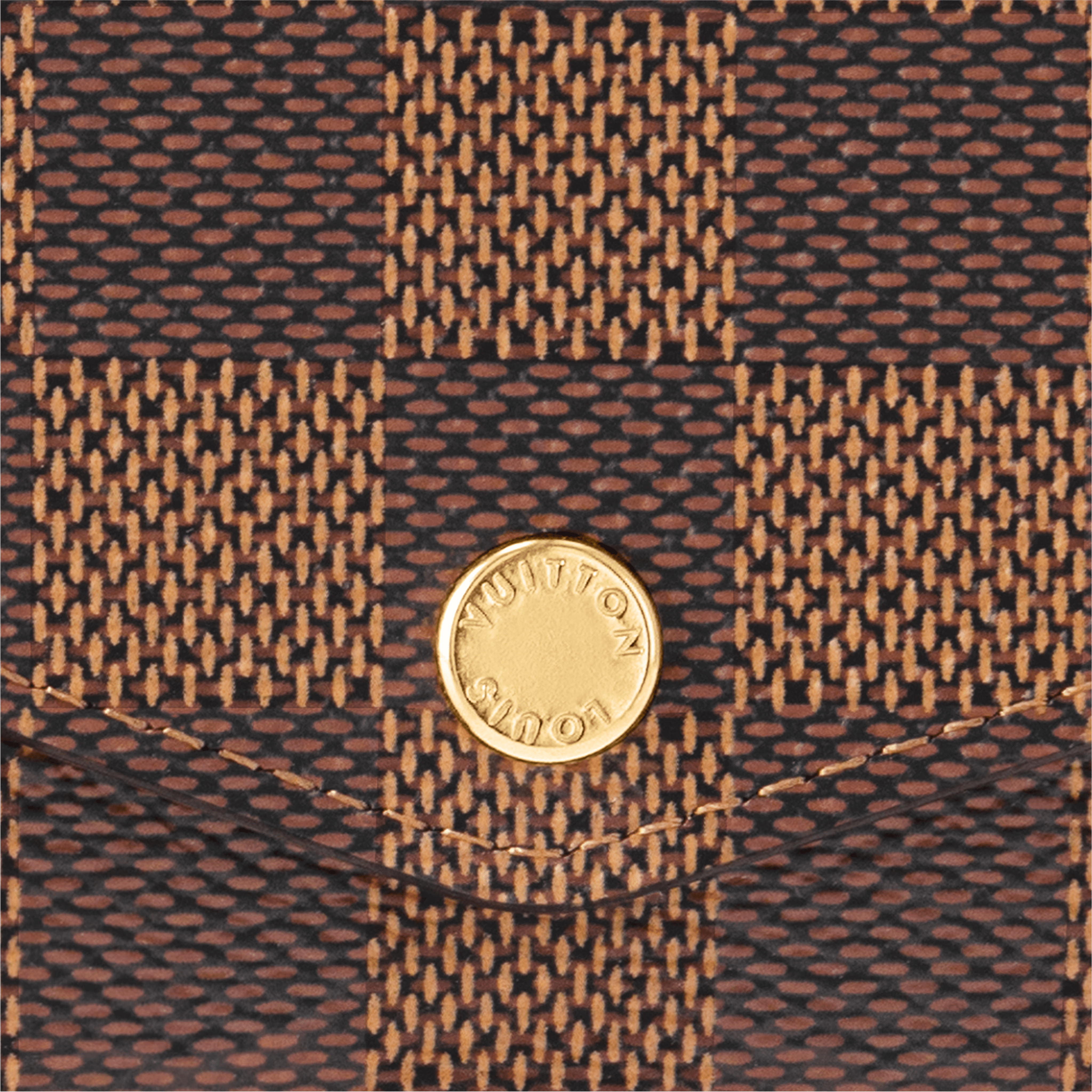 Louis Vuitton Damier Ebene Canvas Sarah Wallet – Brown