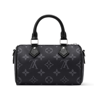 Louis Vuitton Monogram Eclipse Nano Speedy Handbag – Black