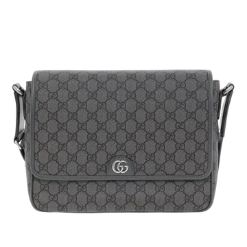 Gucci GG Supreme Canvas Medium Ophidia Messenger Bag – Grey