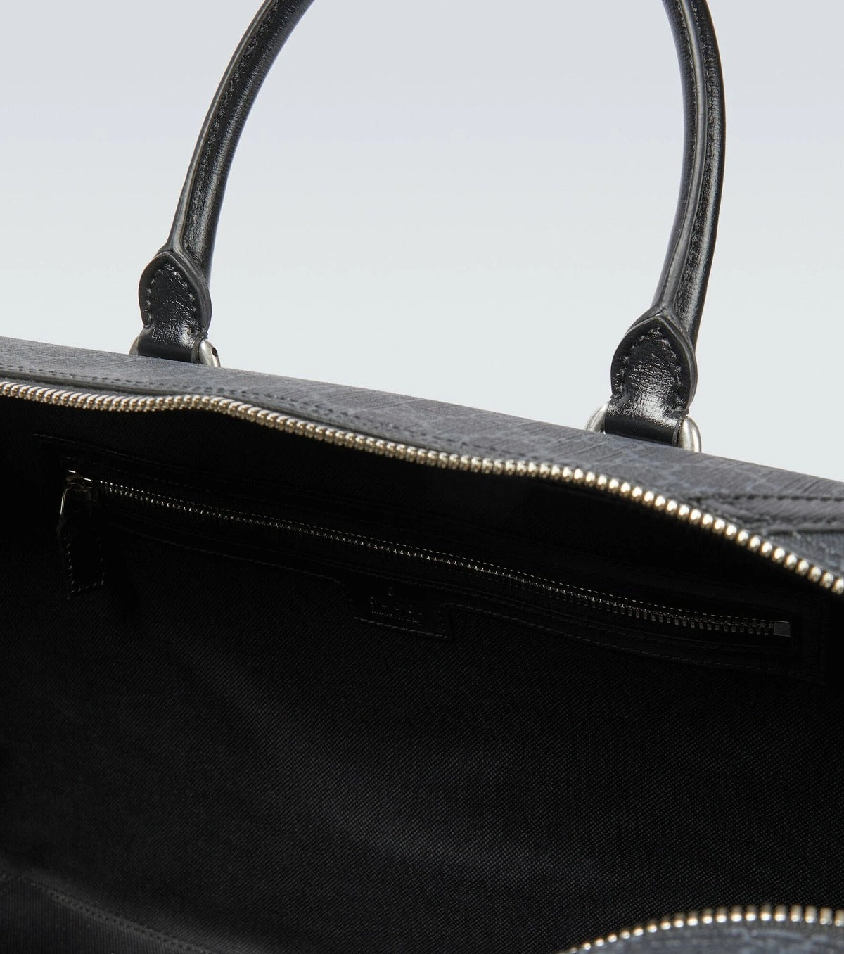 Gucci GG Supreme Canvas Interlocking G Duffle Bag – Black