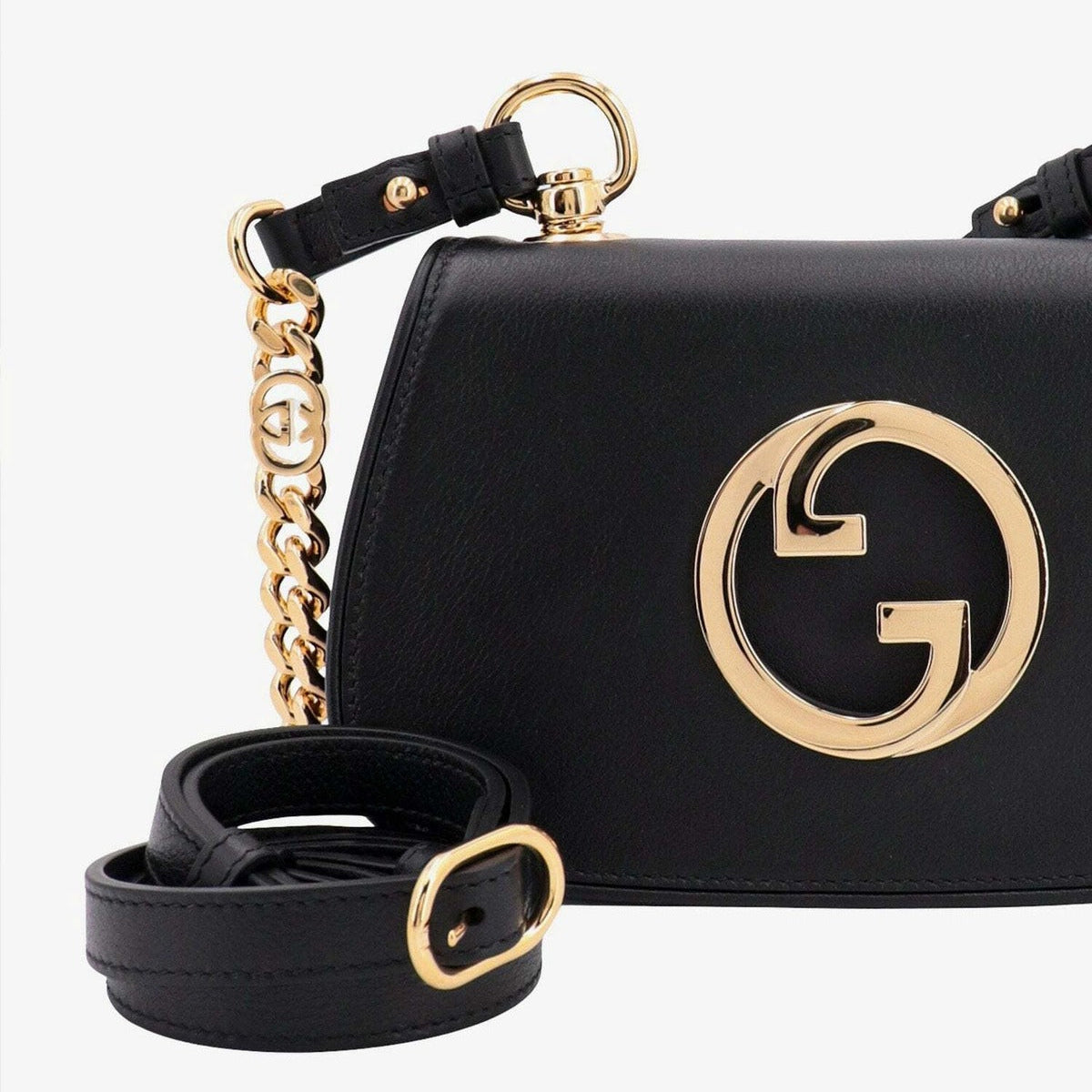 Gucci Blondie Mini Crossbody Bag – Black