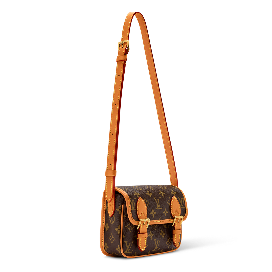 Louis Vuitton Monogram Canvas Satchel Wearable Wallet – Brown
