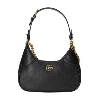 Gucci Aphrodite Small Leather Shoulder Bag – Black