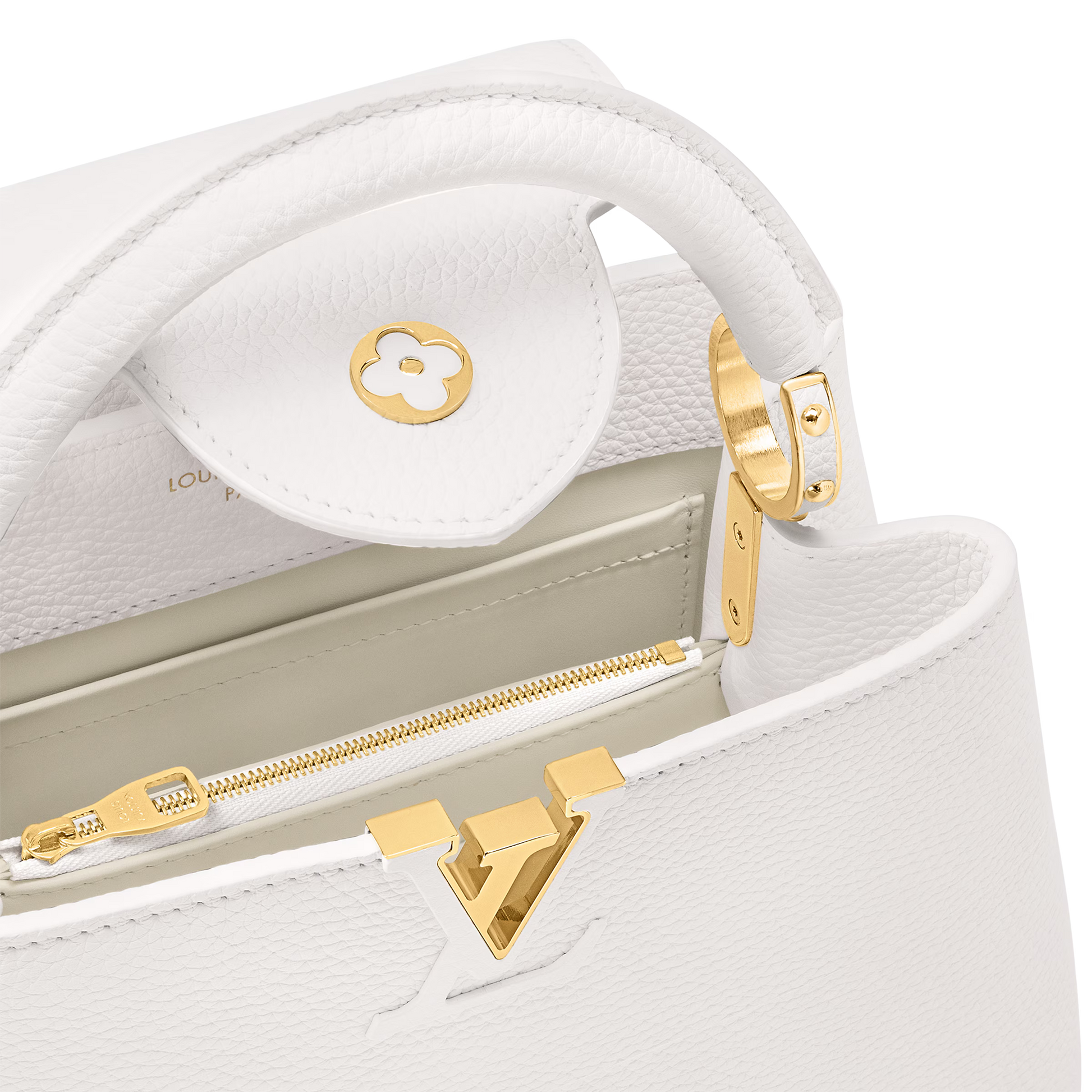 Louis Vuitton Capucines BB Handbag – Snow White