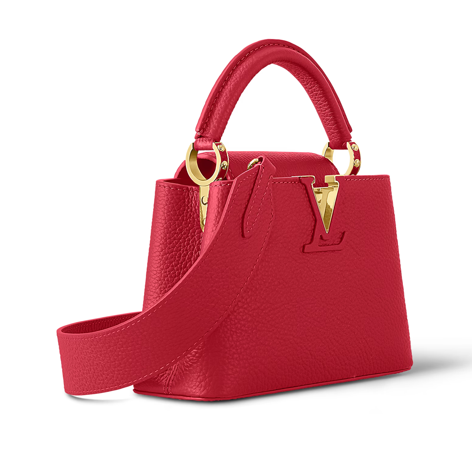 Louis Vuitton Capucines Mini Handbag – Scarlett Red