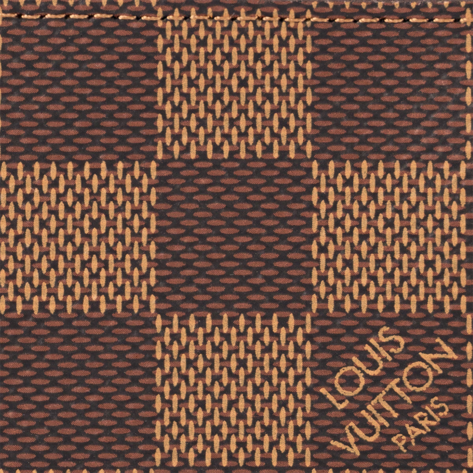 Louis Vuitton Damier Ebene Key Pouch - Brown